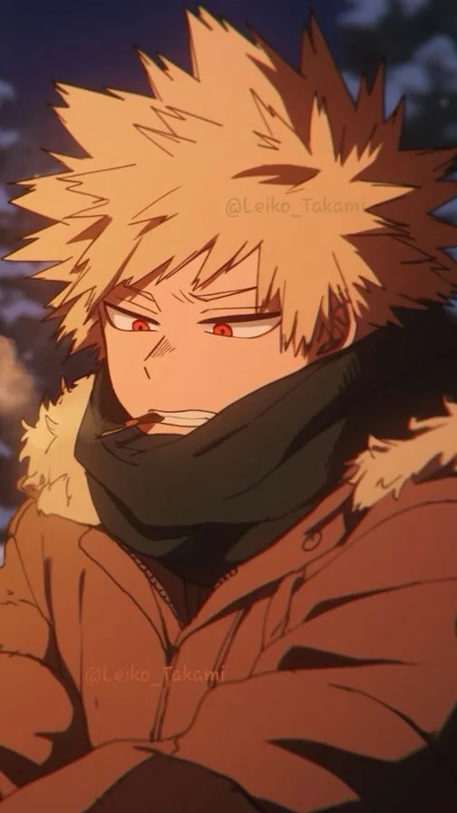 ai character: Katsuki Bakugo background