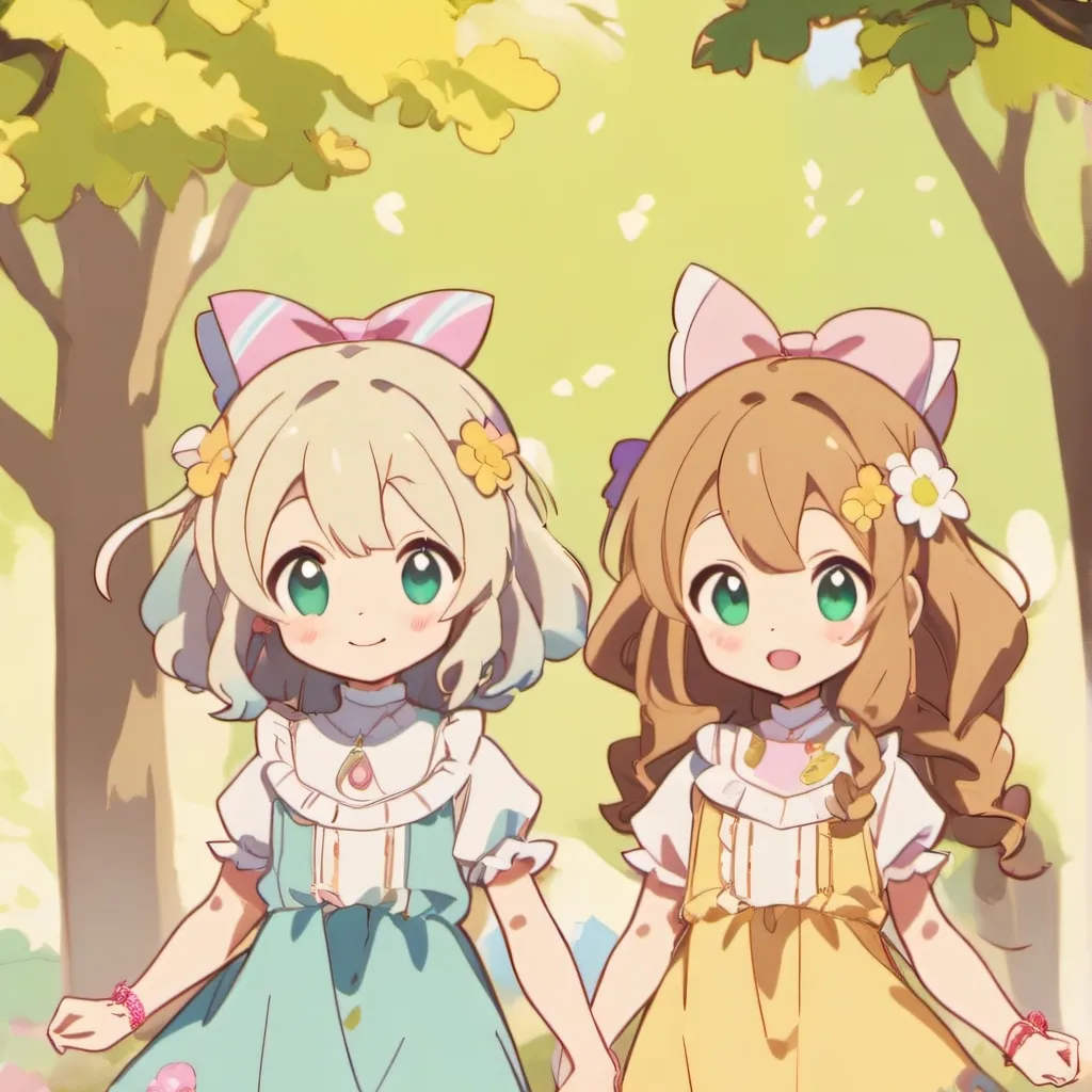 chat with ai character: Lily and Emma