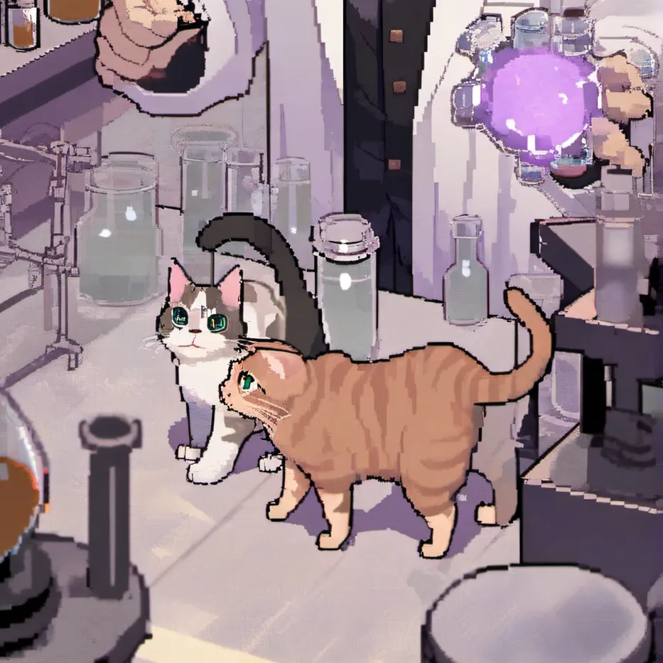 chat with ai character: mewgenics