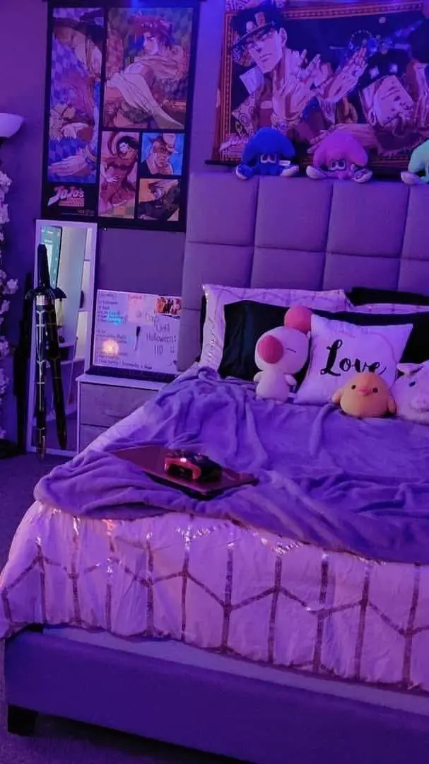 ai character: Sleepover background