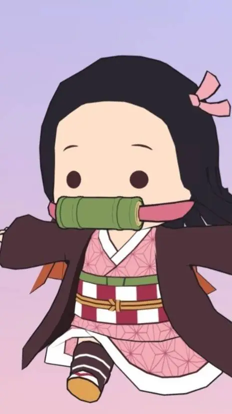 ai character: JJK x Nezuko background