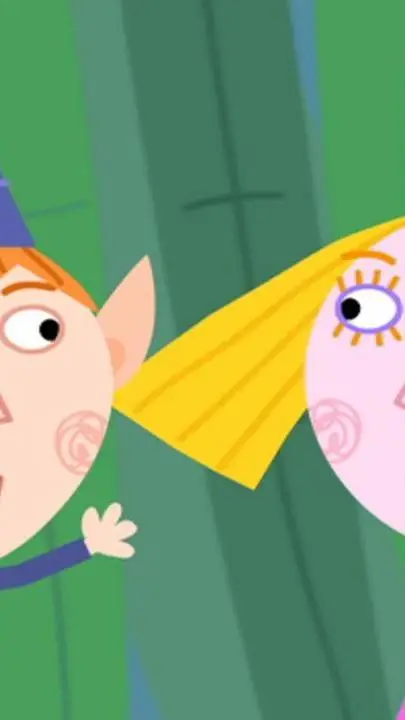 ai character: ben and holly  background