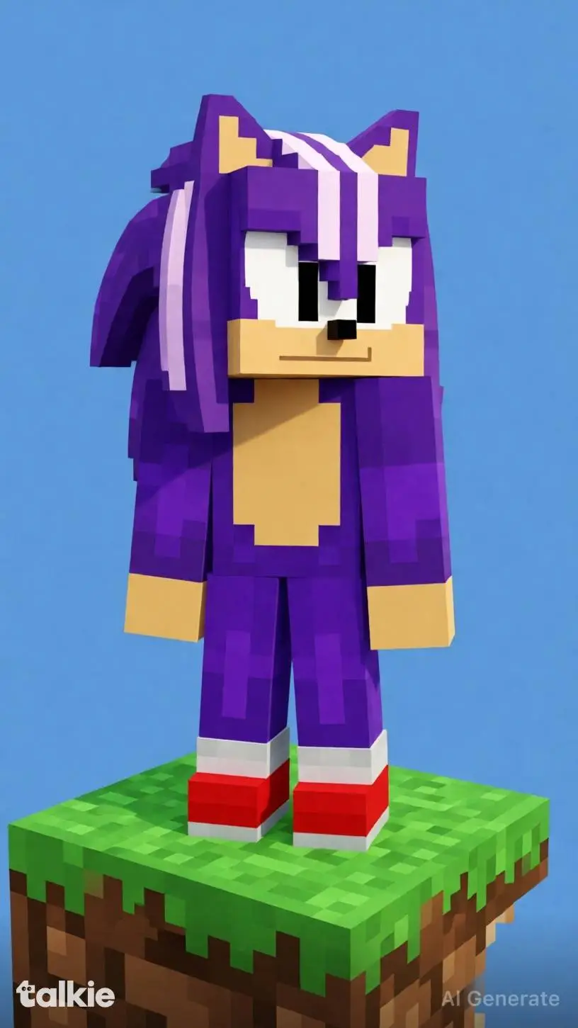 ai character: darkspine Minecraf background