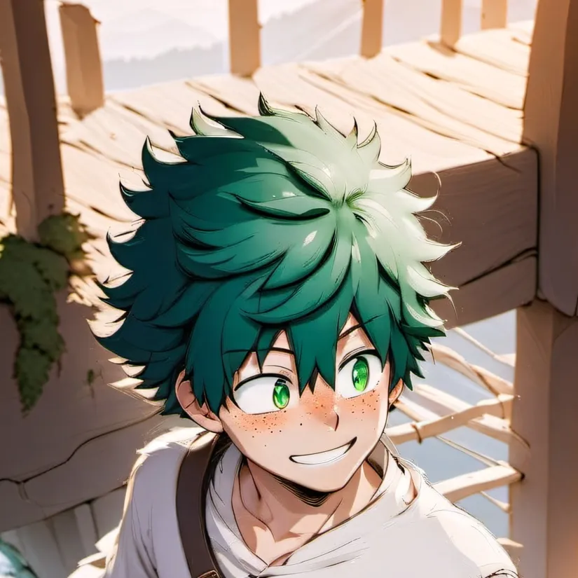 chat with ai character: Izuku Midoriya