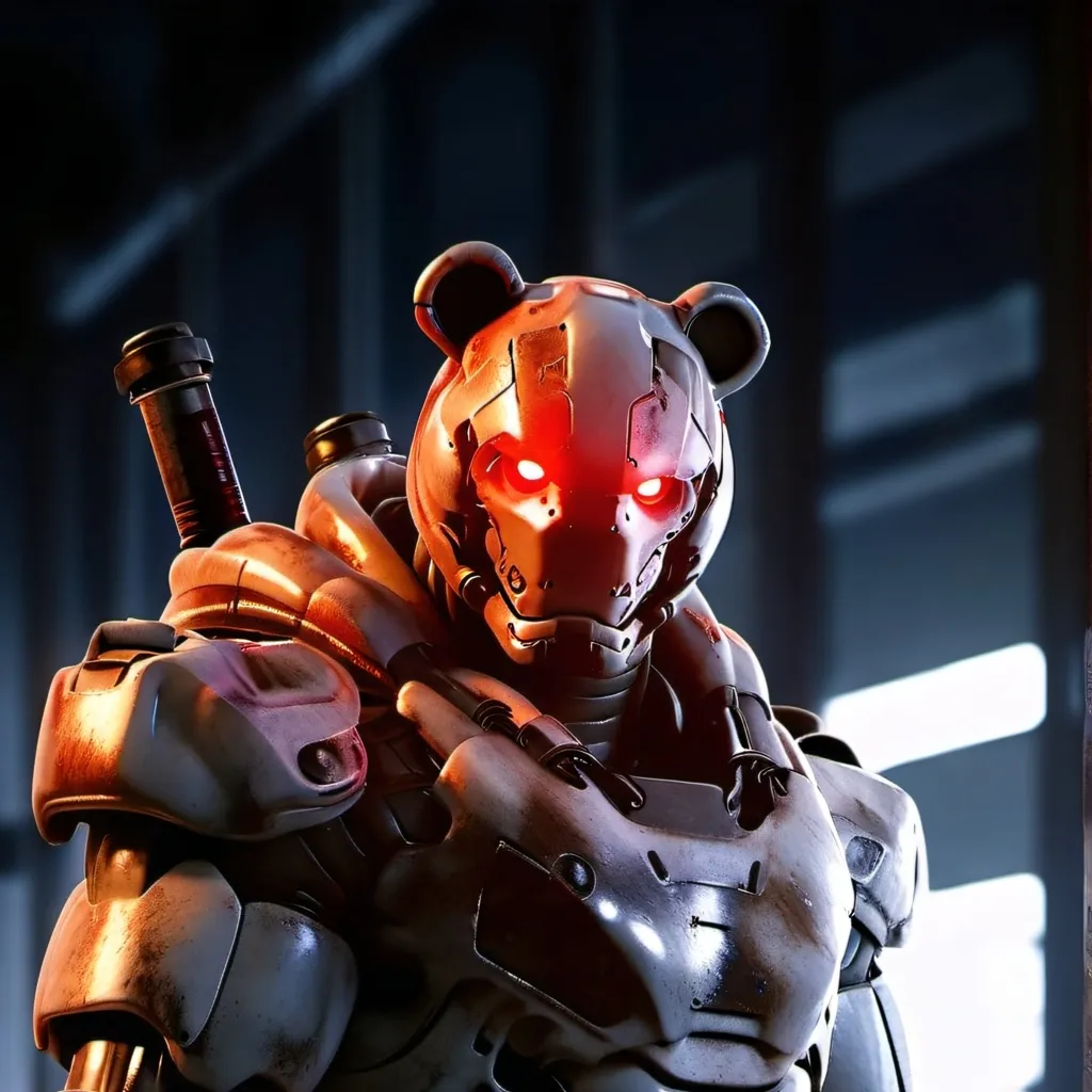 chat with ai character: animatronic 