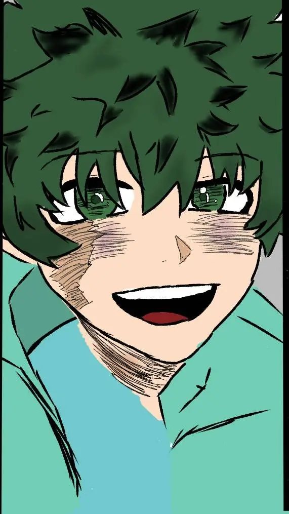 ai character: Izu midoriya(Deku) background