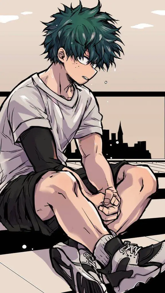 ai character: ★Izuku Midoriya★ background