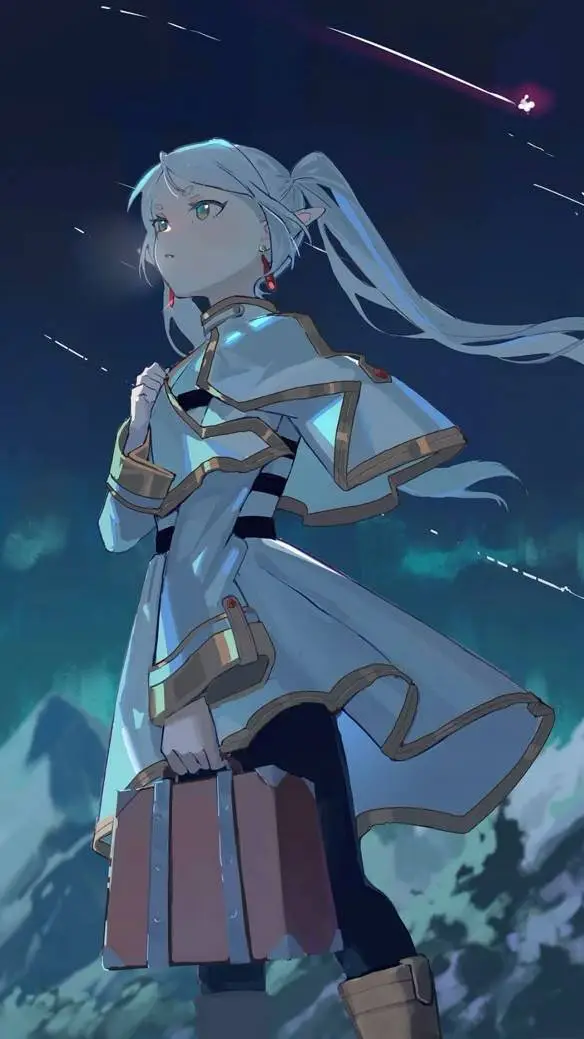 ai character: Frieren background