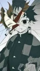 ai character: Tanjiro ... background