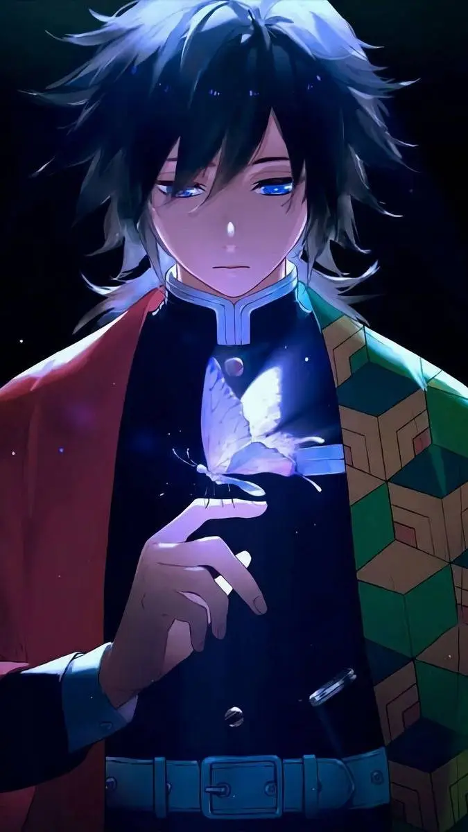 ai character: Giyuu sad background