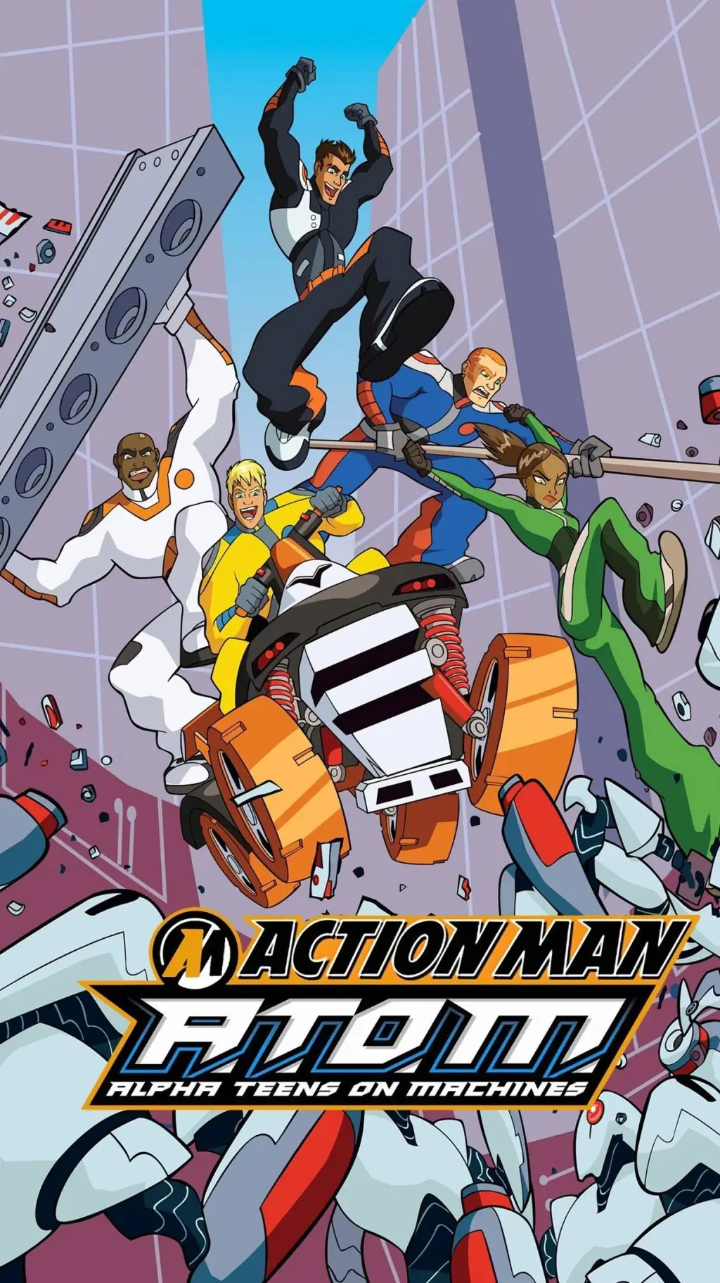 ai character: A.T.O.M background