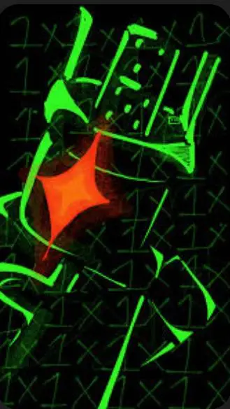 ai character: 1x1x1x1  background