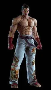 ai character: Kazuya Mishima background