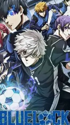 ai character: 🔵>🔒~BLUE LOCK~🔒<🔵 background