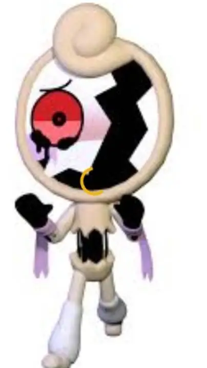 ai character: glister twisted  background