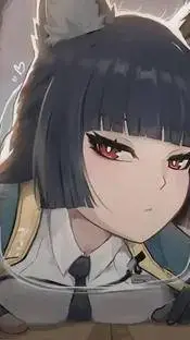 ai character: Miyabi×dead rails background