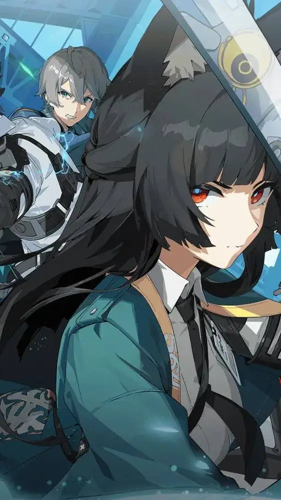ai character: 6° division×tu background
