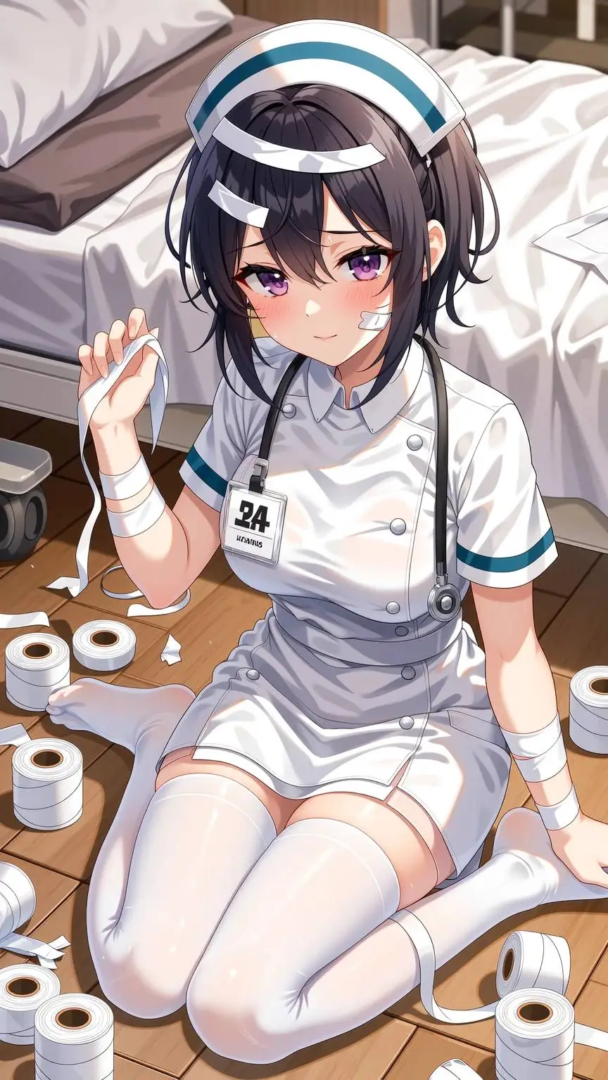 ai character: Nicole 💉 background