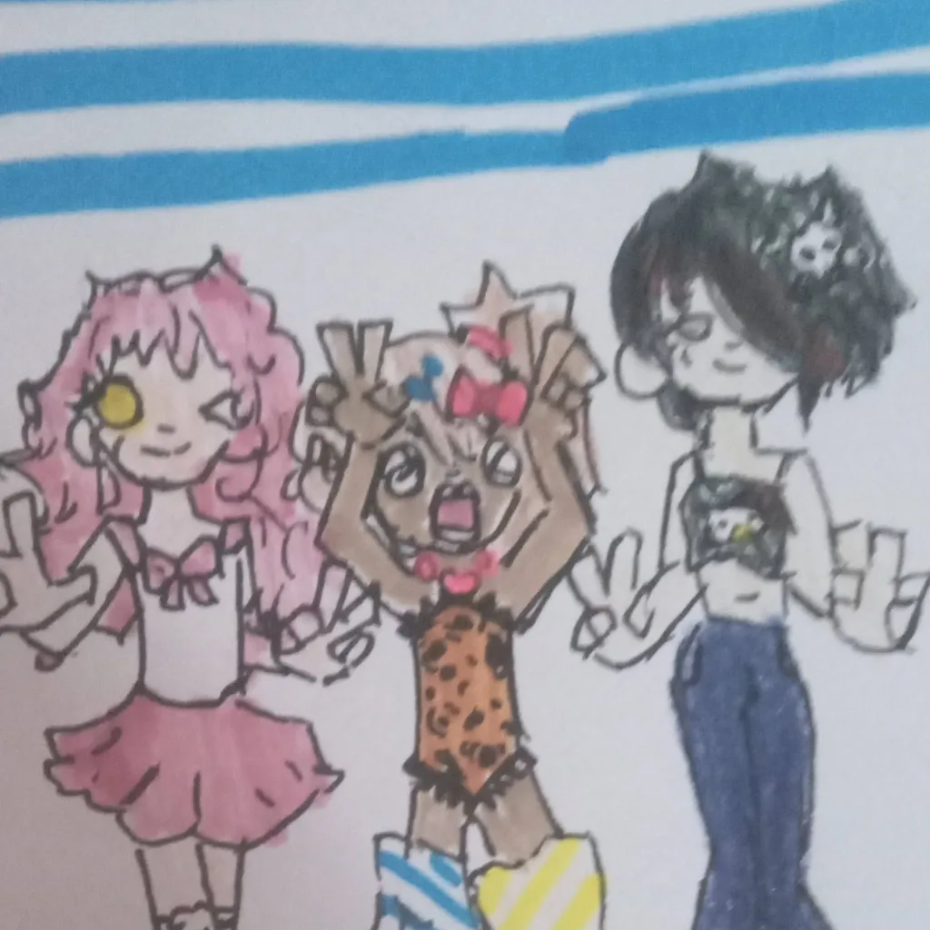 chat with ai character: 🖤🩷🧡the GALS🧡🩷🖤