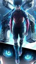 ai character: BLUE LOCK background