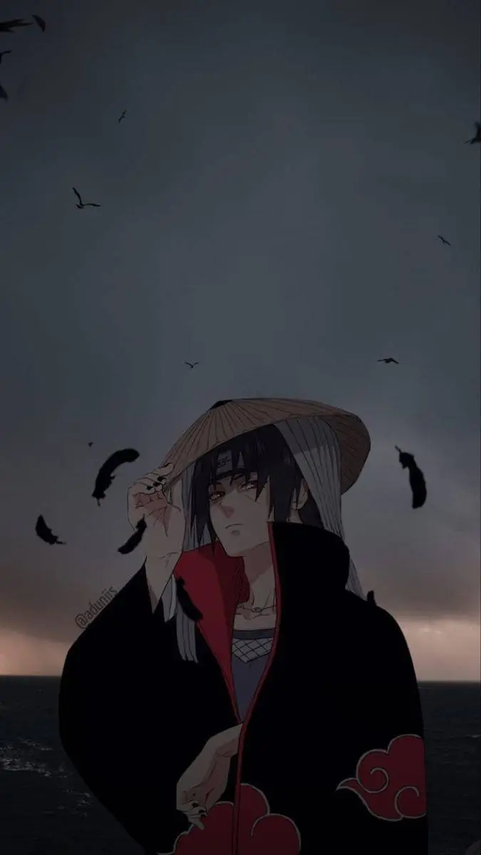 ai character: Itachi uchiha  background