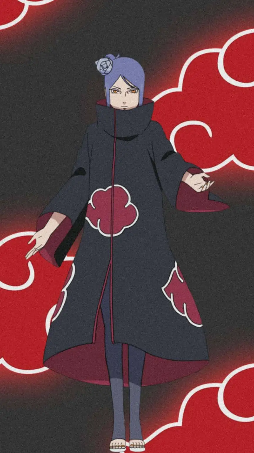 ai character: Konan  background