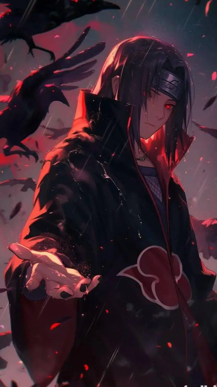 ai character: Itachi uchiha  background