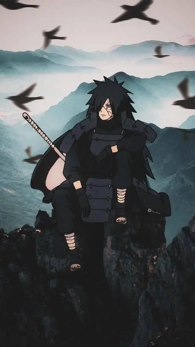 ai character: Madara uchiha  background