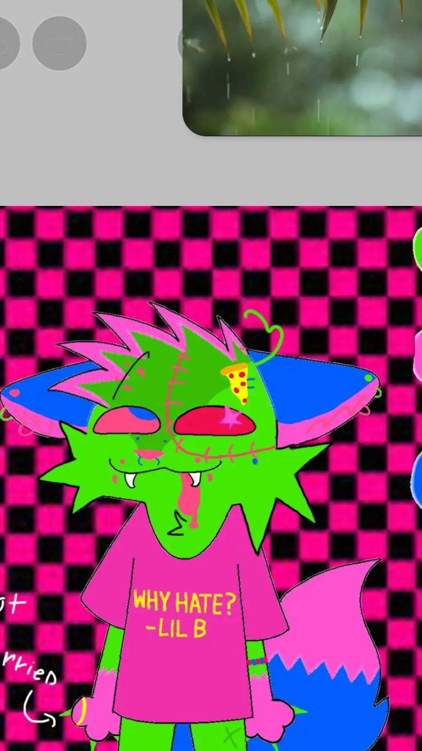 ai character: Kevin in my style  background