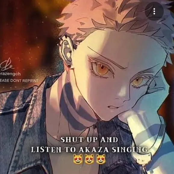 chat with ai character: Akaza is a singer2