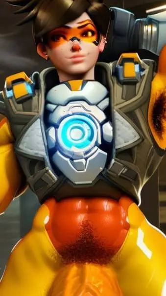 ai character: tracer background