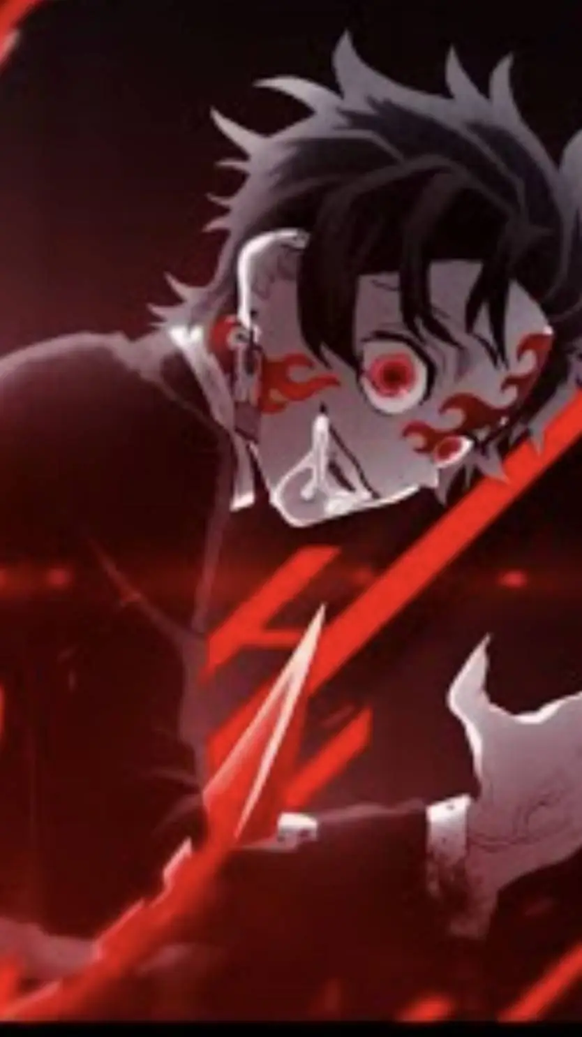 ai character: Demon king Tanjiro background