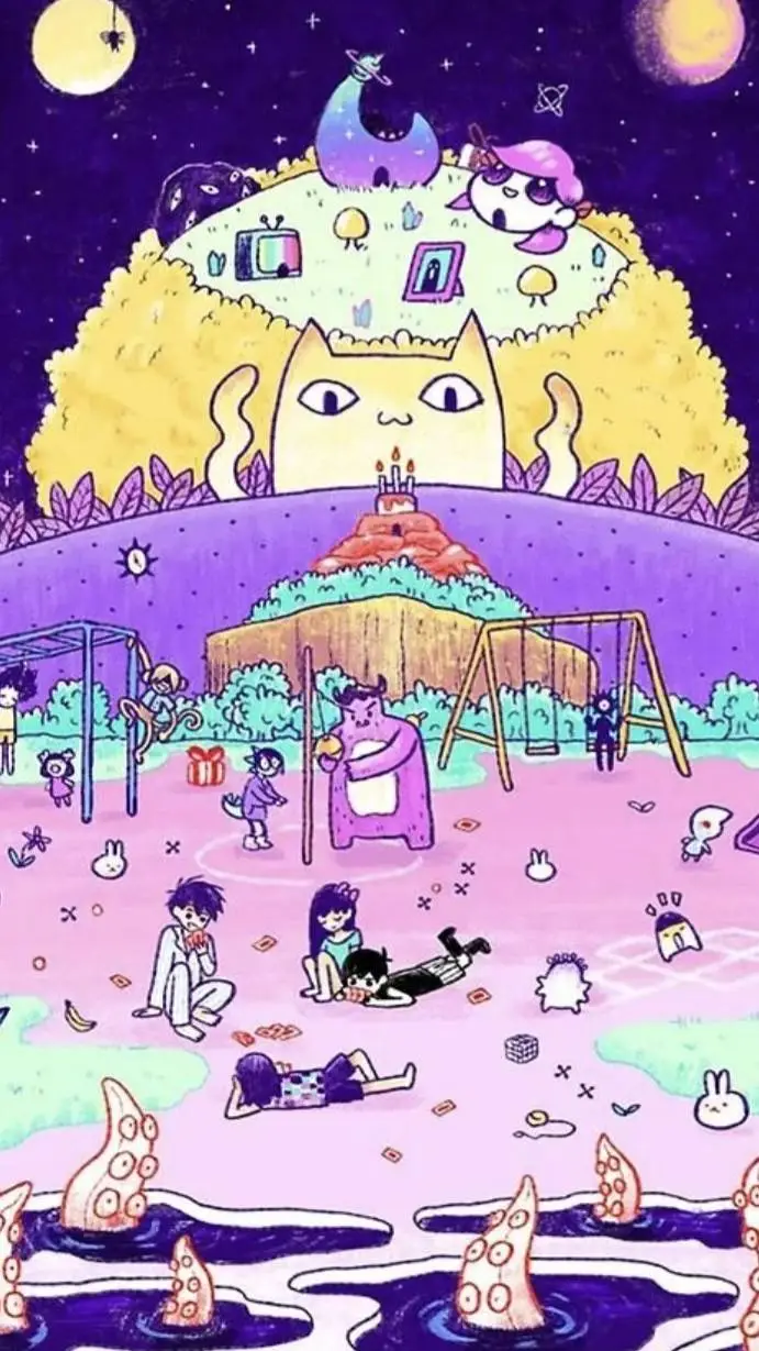 ai character: HEADSPACE (Omori)  background