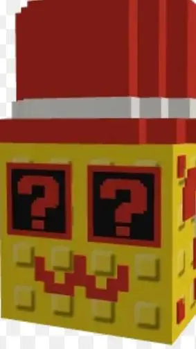 ai character: Admin Lucky Block background