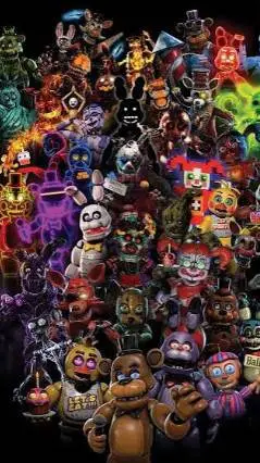 ai character: FNAF background