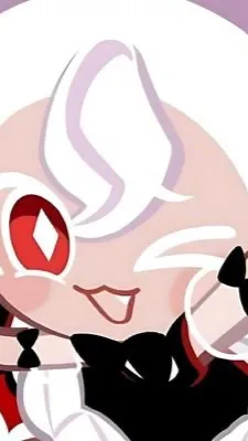 ai character: Candy apple cookie background