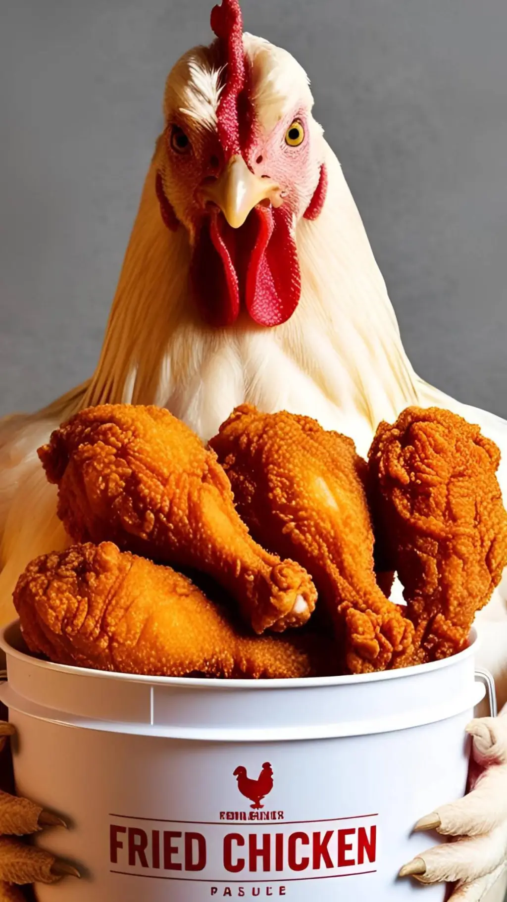 ai character: Chicken background