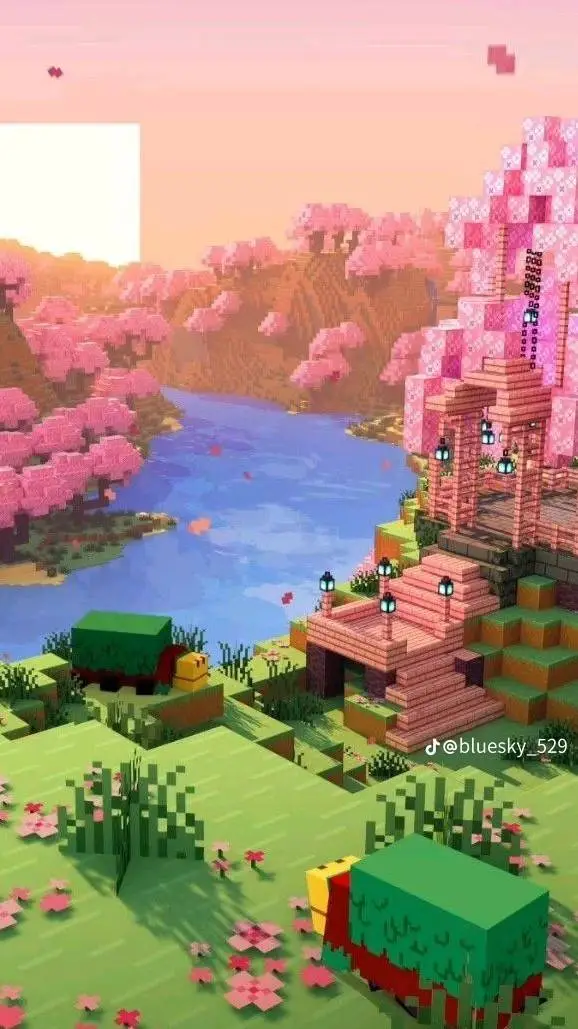 ai character: Minecraft  background