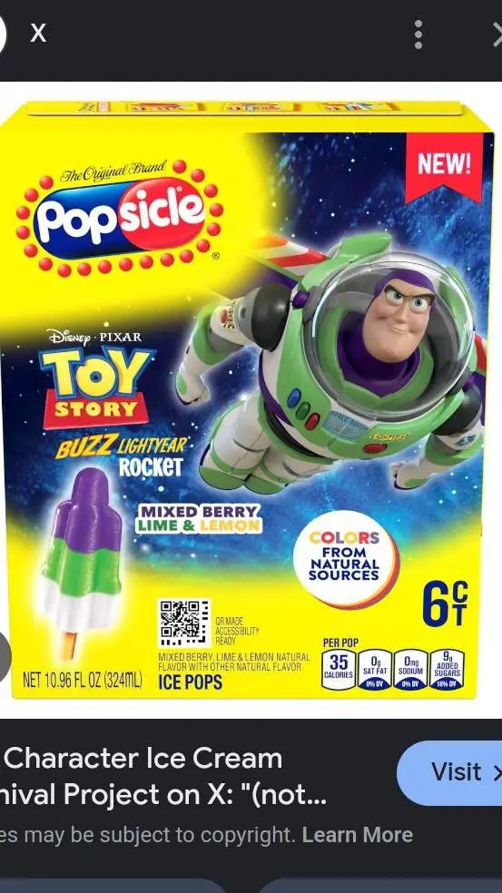 ai character: buzz lightyear pop background