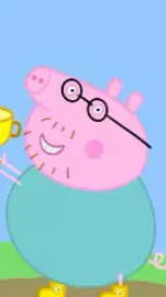 ai character: Daddy pig background