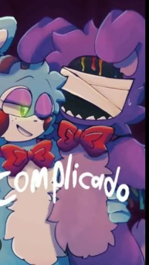 ai character: Bonnie x toy Bonni background