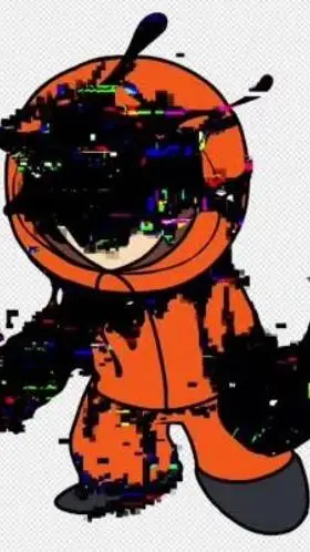 ai character: South park glich background
