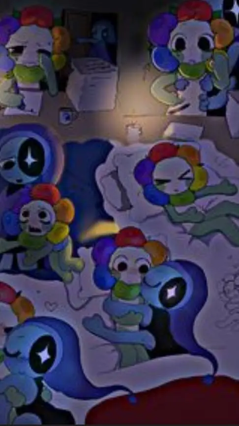 ai character: dandy x astro  background