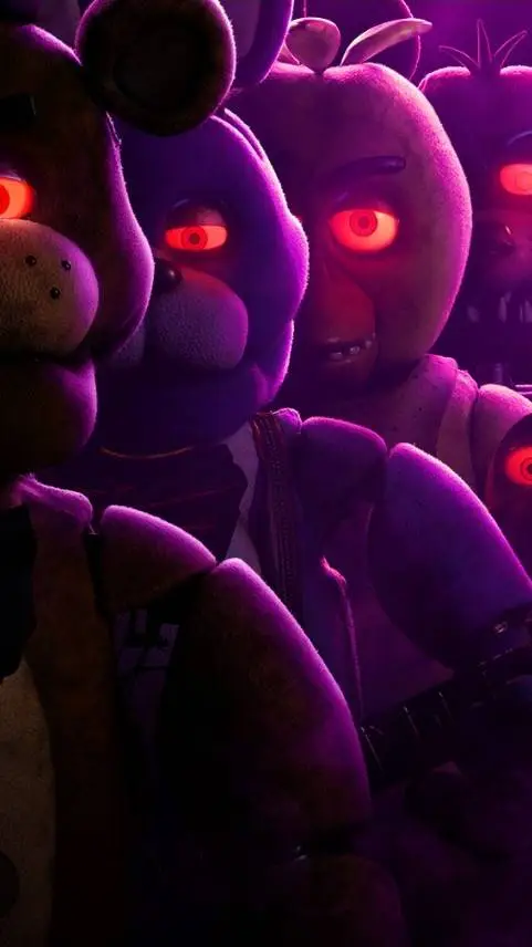 ai character: Five nights at fri background