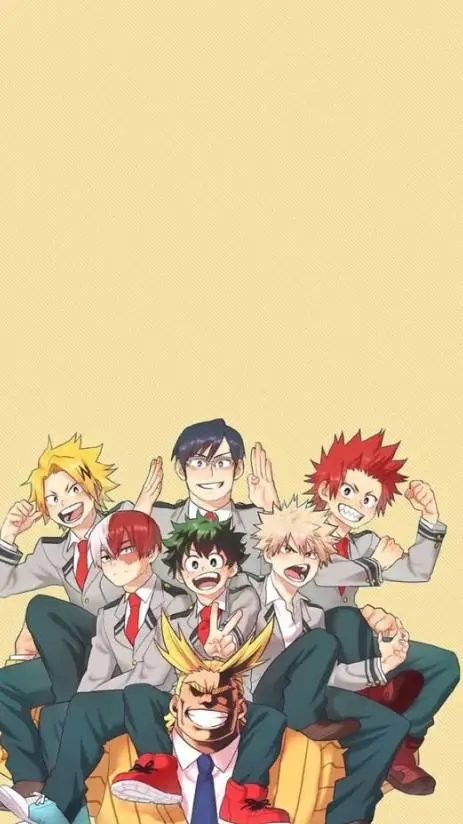 ai character: mha  background