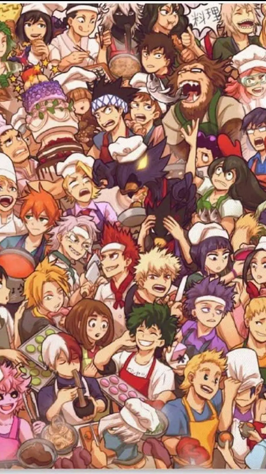 ai character: mha kids!?  background