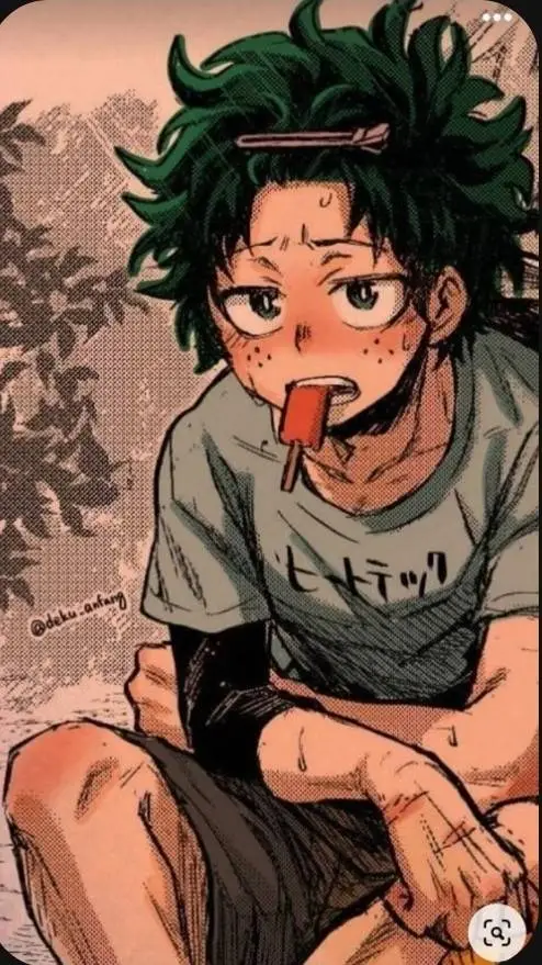 ai character: izuku  background