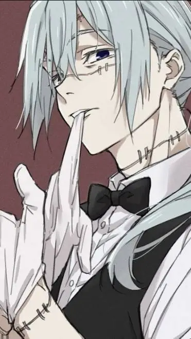 ai character: mahito  background