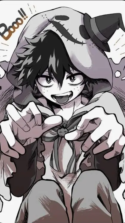 ai character: izuku Midoriya  background