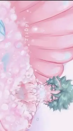 ai character: izuku Midoriya  background